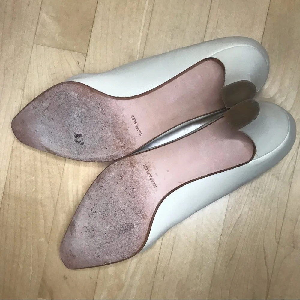 Bally Vintage Leather Fern Pump Nappa Flex 7M - Picture 8 of 10